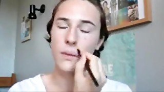 Transgirl Galice 1st Makeup Video