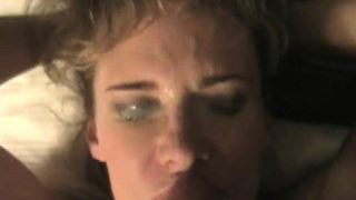 Amateur blowjob with facial cumshot