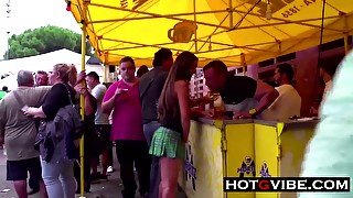 Horny European Hottie Having Hardcore Sex In Public Place Worldsexlist.com - Teaser Video