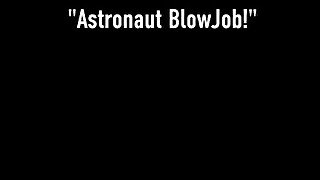 Astronaut Gets Blowjob Out Of This World From Pretty Pornstar Kimber Lee!