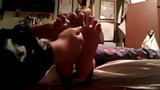 tickling paiges bare feet