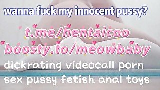 a real hentai babygirl. lets videocall? t.me/hentaicoo