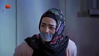 Hijab gagged