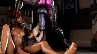 Milking Widowmaker Immortals Futanari