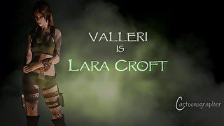 Vallier is Lara Crof in The Confrontation - Skyrim Porn