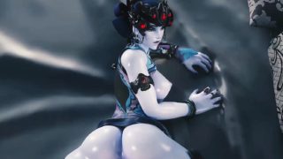 3D Sluts from Games Gets a Big Dick in Their a Smooth Cunt