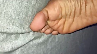 Ebony soles tight during sex