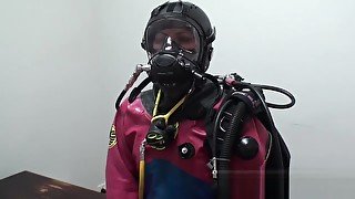 Drysuit and Gasmask