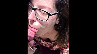 Nerdy Girl Cumblasted - Cumshot Compilation