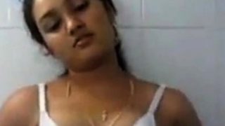 Cute Girl Making Her Bf's cock hard Whatsapp Video