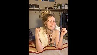 Cute petite teen’s first video!! what do you want to see her do