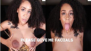 Facials for Cum Slut