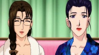 Japanese lesbian anime with bigboobs squirting milk