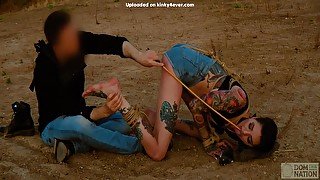 Outdoor Bastinado On Size 11 Feet Rocky E - Teaser Video