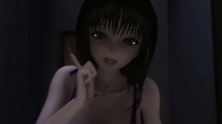 Japanese 3D futa hot handjob