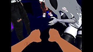 A simp fucks me IRL in VrChat~