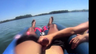 Inner Tube Bj On The Lake