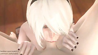 2B blowjob