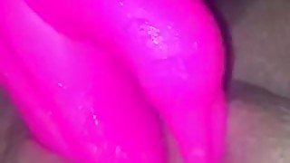 Female Solo Squirt! - Toy Slips, Almost Goes In Wrong Hole!