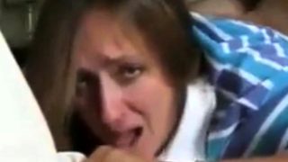 Mom's first time crying Anal