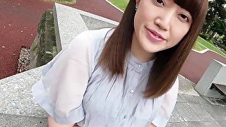 Nagisa Katagiri wants to become an adult film star in Japan, nude finger fucking, stripping, lingerie show