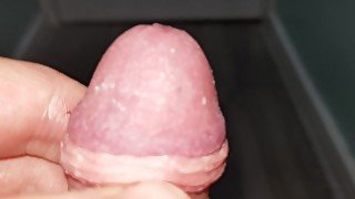 Teasing My Smegma Covered Uncut Dick! / Dick Cheese / Moaning / Enjoyed Myself