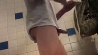 restroom change caught str8 twink