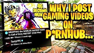 Why I Post Gaming Videos on Pornhub...