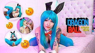 Bulma's wet dreams 4K Cosplay / Leela Moon