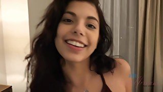 Gina Valentina Waits For You In The Hotel Room Like A Puppy Dog