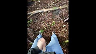 A walk in the woods trilogy 3: be a good cumslut and cum with me in the woods