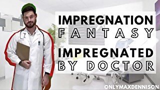 Impregnation fantasy - impregnated by doctor