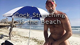 How to Stretch Your Cock: Nude Beach Edition