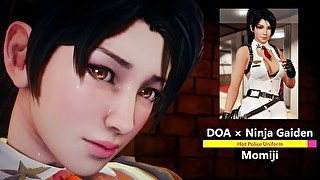 DOA × Ninja Gaiden - Momiji × Hot Police Uniform - Lite Version