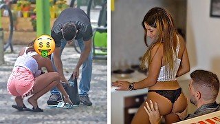 Intense Sex With A 18 Year Old Brazilian Gold Digger