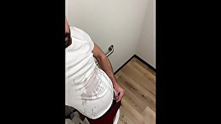 Self piss in my favorite public bathroom