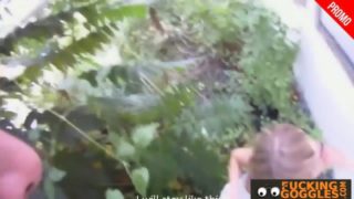 Naughty Anita fucked in the bushes