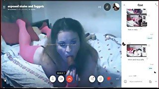 FULL VERSION-sissy get humiliated on webcam skype