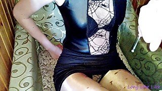 Cum_Black dress