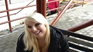 Racy Blonde Kate Fucks And Deepthroats - Per Fection