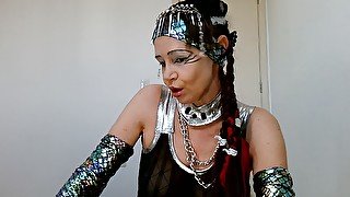 Cyber sex industrial dancer in porn maturbation