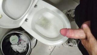 Masturbation in Public Restroom