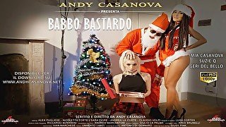 Babbo Bastardo - Suzie Q  christmas santa claus milf fucking asian