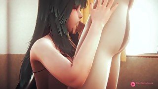 Fire Emblem Hentai Byleth suck a dick with cumshot in her mouth - Japanese asian manga anime porn