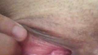 Tattooed Asian teen masturbation