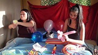 Making Shapes with Balloons