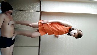 Chinese Femdom Trampling