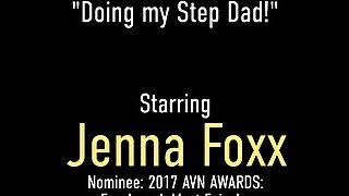 Rowdy Nympho Jenna Fox Mouth Fucks Her Pervy Step Dad While Her Mom's Out!