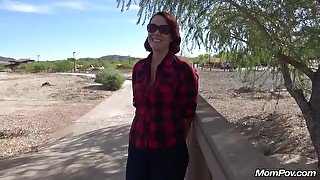 Sexy Milf Jayne Outdoor Anal