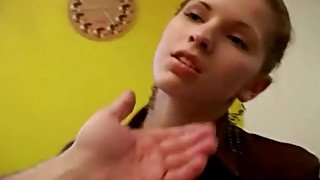 Hot fucking teen sucking and riding cock